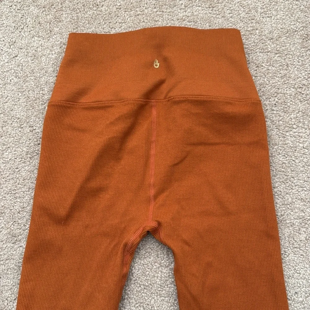 Spiritual Gangster Orange Leggings - Picture 6 of 10